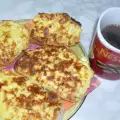 Бутерброды с яйцами и брынзой