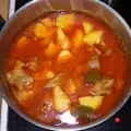 Мясо серны с картофелем