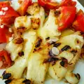 Каракатица на сковороде гриль