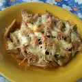 Рубец с маслом в духовке