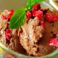 Шоколадное мороженое с сыром Маскарпоне