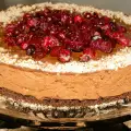 Шоколадный торт с маскарпоне и сливками
