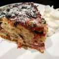 Пирог с черникой