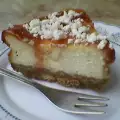 Пирог из творога и печенья