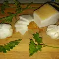 Сало в рассоле с чесноком