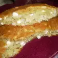 Хлеб на соде с брынзой без вымешивания