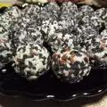 Соленые сырные канапе