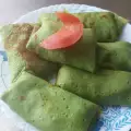 Самые вкусные шпинатные блинчики