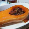 Тыква, фаршированная рахат-лукумом