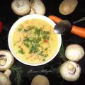 Овощной супчик с шампиньонами