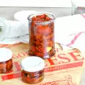 Сушеные помидоры с базиликом