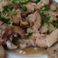 Свиные почки в сливочном масле