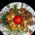 Острая свиная печень в духовке