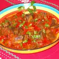 Бабушкины свиные сердечки по-деревенски