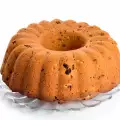 Кекс с изюмом и лукумом