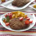 Шницели из телячьего фарша