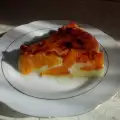 Тыква с молоком и яйцами