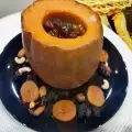 Фаршированная сладкая тыква в духовке