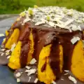 Тывенный пудинг с шоколадом