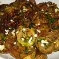 Кабачки с чесноком и уксусом