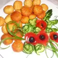 Шарики из брынзы и сыра
