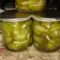 Болгарское соленье - туршия из зеленых помидоров и чеснока