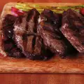 Маринованный телячий стейк