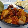 Рагу из телятины с луком