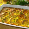 Запеканка из кабачков и брынзы