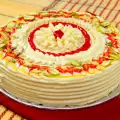 Соленый торт из блинчиков