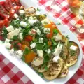Запеченные овощи с сыром