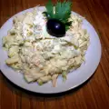 Капустный салат с кукурузой
