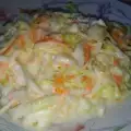 Капустный салат с дрессингом