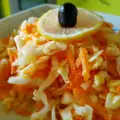 Капустный салат с морковью