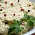 Закуска из баклажанов и чеснока
