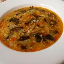 Суп из ягненка с чесноком