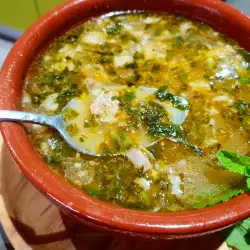 Супы с зеленым луком