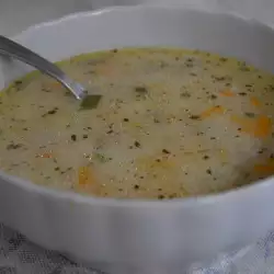 Осенние супы с желтками