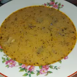 Густой суп из потрохов ягненка