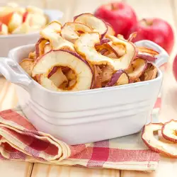 Ароматные яблочные чипсы