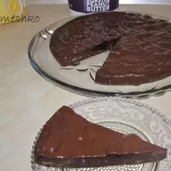 Шоколадный десерт с какао порошком