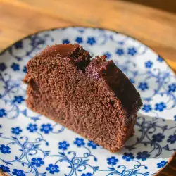 Быстрый веганский шоколадный кекс