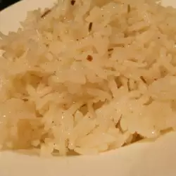 Гарнир с рисом и оливковым маслом