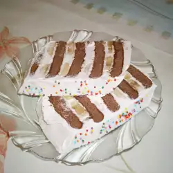 Торт из печенья с кофе