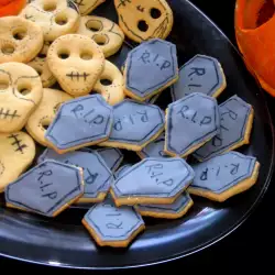 Простое печенье на Хэллоуин