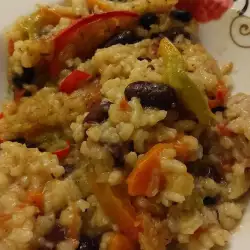 Рис с чабером без мяса