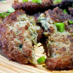 Удачные котлеты из брокколи и кабачков