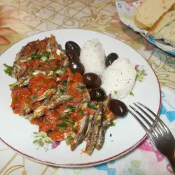 Рыба в духовке с оливками
