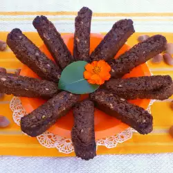 Веганское какаовое печенье кантучини с фундуком