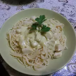 Спагетти Карбонара с яйцами